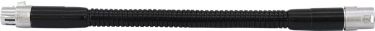 Omnitronic Gooseneck black XLR/XLR, 47cm