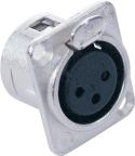 NEUTRIK XLR Mounting Socket 3-pin NC3FDL-1
