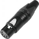 NEUTRIK XLR socket 5pin NC5FXX-B