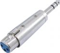 Omnitronic, Omnitronic Adapter XLR(F)/Jack(M) stereo