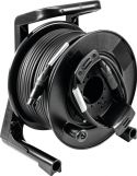 PSSO DMX Cable drum XLR 50m bk Neutrik 2x0.22