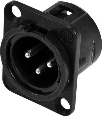 NEUTRIK XLR Mounting Plug 3-pin NC3MDL-1-BAG