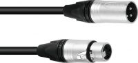 PSSO XLR Cable 3-pin 1m bk Neutrik