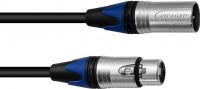 PSSO XLR Cable COL 3-pin 5m bk Neutrik