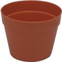Udsmykning & Dekorationer, Europalms Flowerpot plastic, red, 17cm Udsmykning & Dekorationer, Europalms Flowerpot plastic, red, 17cm