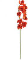 Decor & Decorations, Europalms Cymbidium branch, artificial, red, 90cm