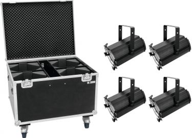 Eurolite Set 4x LED THA-120PC Theater Spot + Case