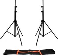 Eurolite Set 2x LS-1 EU Steel + Carrying Bag