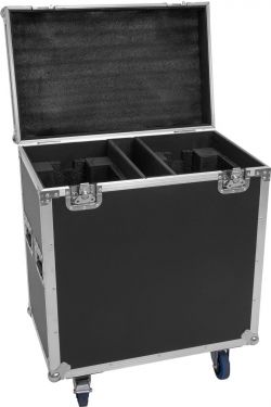 Roadinger Flightcase 2x TMH-S400 with wheels