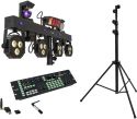 Eurolite Set LED KLS Scan Next FX Compact Light Set + Controller + Steel Stand
