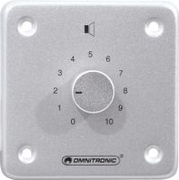 Omnitronic PA Volume Controller 10 W mono sil