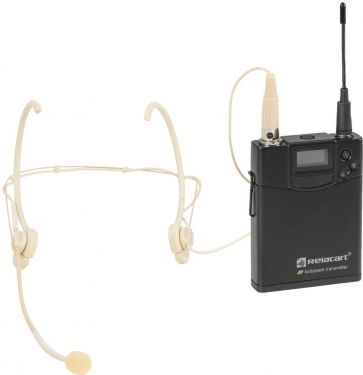 Relacart UT-222 Bodypack with HM-600S Headset