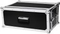 Roadinger Effect Rack CO DD, 4U, 24cm deep, black Roadinger Effect Rack CO DD, 4U, 24cm deep, black