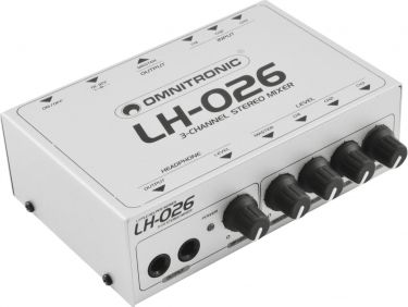 Omnitronic LH-026 3-channel Stereo Mixer