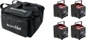 Eurolite Set 4x AKKU UP-4 QCL Spot QuickDMX MK2 + Soft Bag