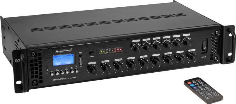 Omnitronic MAVZ-60.6P PA Mixing Amplifier