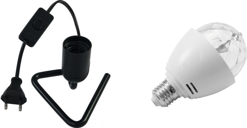 Eurolite Set LED BC-1 RGB + Triangle Base black