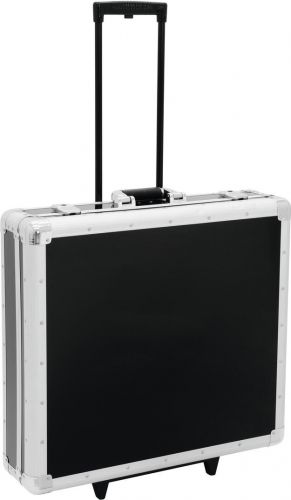 Roadinger CD Case, black, 200 CDs with Trolley