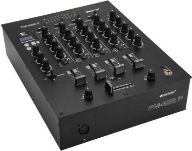 Omnitronic PM-422P 4-channel DJ Mixer with Bluetooth & USB Player