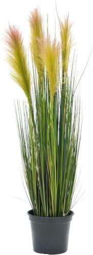 Europalms Feather grass, artificial, rosé, 90cm