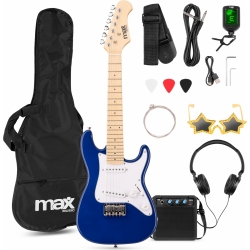 Komplet GigKit Junior 1/4 Elguitar Pakke – Alt-i-Én Startkit til Yngre Guitarist