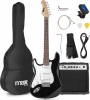 GigKit Electric Guitar Pack Black Left Handed