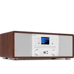 Avola Digital Music System CD/BT/DAB+/Internet White TILBUD NU