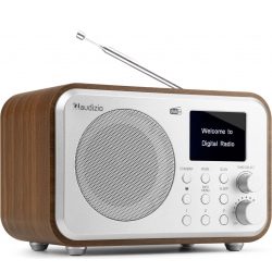 Milan DAB+ Radio with Battery Silver TILBUD NU