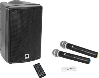 Omnitronic Set WAMS-08BT MK2 Wireless PA System + UWM-2HH USB Wireless Mic Set