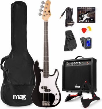 GigKit Bass Guitar Pack Black