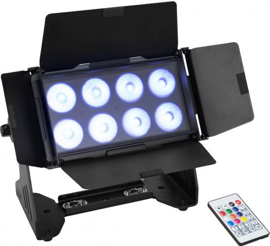Eurolite Multiflood IP 8x10W RGBW Wash