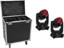 Eurolite Set 2x LED TMH-S400 CMY + Case with wheels