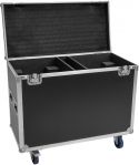 Roadinger Flightcase 2x IP TMH-H760 with wheels