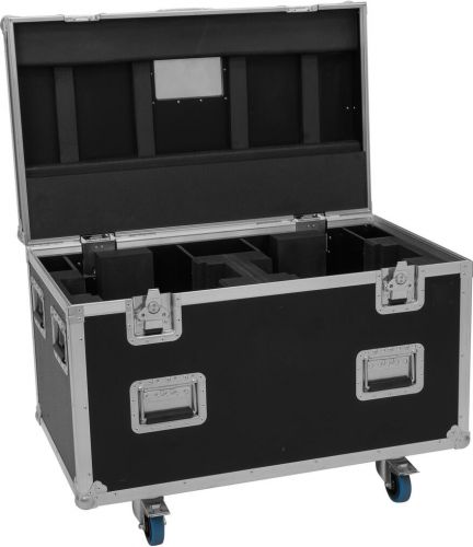 Roadinger Flightcase Highline 2x DMH-380 with wheels