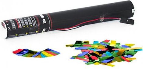 TCM FX Electric Confetti Cannon 50cm, multicolor metallic
