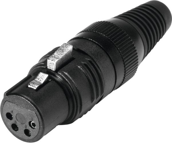 HICON XLR socket 4-pin HI-X4CF-G