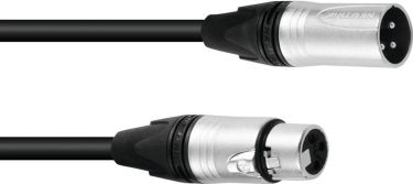 SOMMER CABLE DMX cable XLR 3pin 10m bk Neutrik