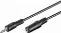 GOOBAY - Hovedtelefonkabel - 3,5mm st.JACK han/hun, Uskærmet (10m) GOOBAY - Hovedtelefonkabel - 3,5mm st.JACK han/hun, Uskærmet (10m)