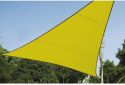 PEREL - Trekantet solsejl - 3,6 x 3,6 x 3,6m LIME GRØN PEREL - Trekantet solsejl - 3,6 x 3,6 x 3,6m LIME GRØN