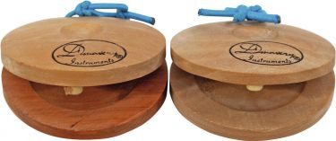 Dimavery Castanets, wood 2x