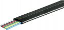 GOOBAY - Telefonledning - 6 x CCA, Sort (100m) GOOBAY - Telefonledning - 6 x CCA, Sort (100m)