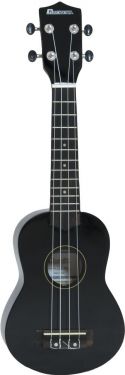 Dimavery UK-200 Ukulele, soprano, black