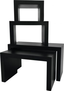 Europalms LEICHTSIN DECO TABLES, black