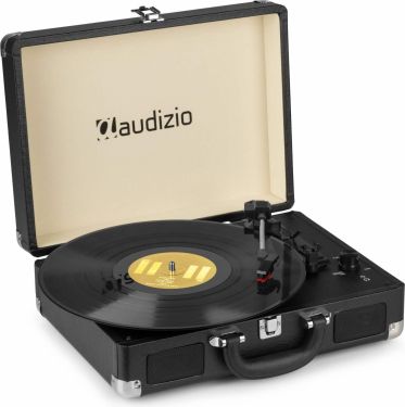 RP114BK Record Player Briefcase Black