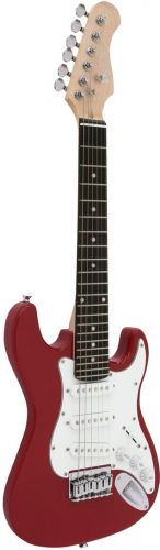 Dimavery J-350 Electric Guitar ST, red