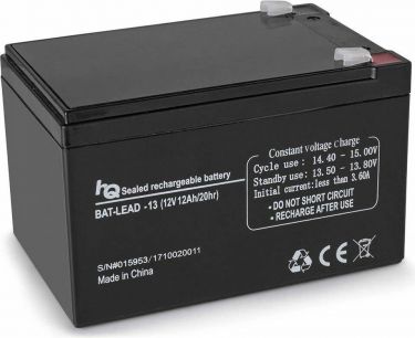 Oppladbart bly-syre batteri 12V 12Ah