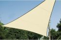 PEREL - Trekantet solsejl - 5 x 5 x 5m vandgennemtrængelig, BEIGE PEREL - Trekantet solsejl - 5 x 5 x 5m vandgennemtrængelig, BEIGE
