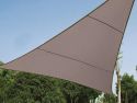 PEREL - Trekantet solsejl - 5 x 5 x 5m, VARM GRÅ PEREL - Trekantet solsejl - 5 x 5 x 5m, VARM GRÅ