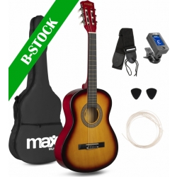 SoloArt Junior 3/4 Classic Guitar Pack Sunburst "B-STOCK" TILBUD NU