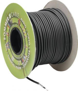 SOMMER CABLE Instrument Cable 100m bk Tricone XXL